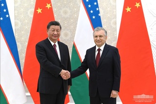 A solemn meeting of Chinese President