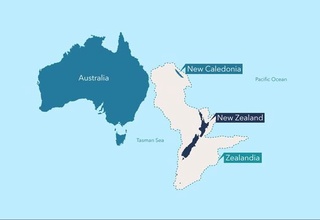 Olimlar cho'kib ketgan qit'a – Zelandiyaning aniq xaritasini tuzishdi