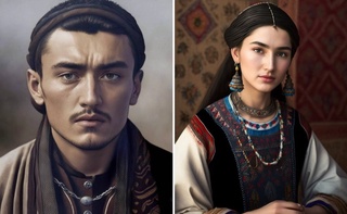 Отабек ва Кумушнинг қиёфаси сунъий интеллект орқали яратилди