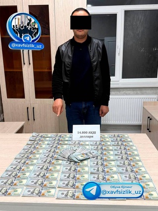 В Андижане задержан заместитель хокима при получении 15 000 долларов США