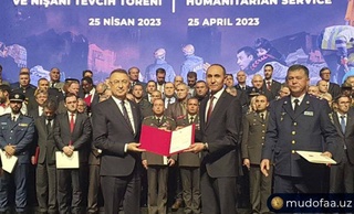 Особо отмечены заслуги военнослужащих Узбекистана