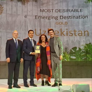 Өзбекстанның туризм саласы «Ең жақсы дамыған бағыт» сыйлығына ие болды