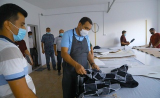 Норин туманида хорижий инвестор томонидан замонавий текстиль корхонаси барпо этилмоқда