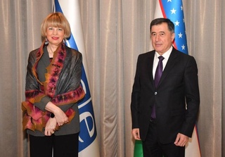 Vladimir Norov held a meeting with the OSCE Secretary General