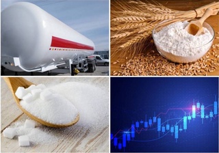 На Узбекской республиканской товарно-сырьевой бирже снизились цены на муку, сахар и сжиженный газ