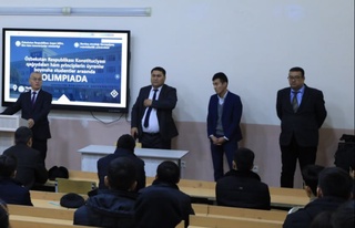 Конституцияны үйрениў бойынша олимпиада өткерилди
