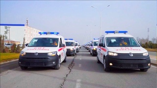 “Тез ёрдам”нинг 5 та ҳудудий филиалига “Volkswagen Caddy” автомашиналари топширилди