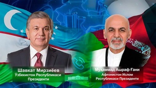 Presidents of Uzbekistan and Afghanistan speak by phone