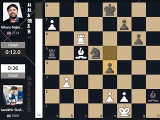 Жавоҳир Синдоров Ҳикару Накамура устидан ғалаба қозонди