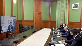 Абдулазиз Камилов провел встречу с государственным министром Великобритании