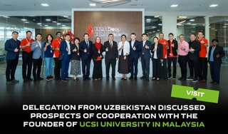 Делегация Узбекистана обсудила перспективы сотрудничества с основателем UCSI University в Малайзии