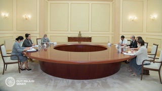 Председатель Сената встретилась с главой представительства Фонда ООН в области народонаселения