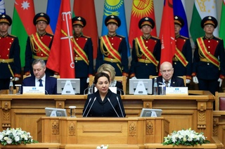 Парламентская делегация Узбекистана приняла участие в заседании МПА СНГ, посвященном 80-летию Победы во Второй мировой войне