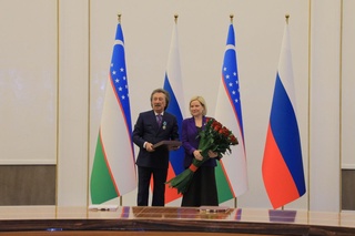 Фаррух Зокиров Россияның "Дўстлик" ордени менен сыйлықланды