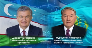 Мулоқоти телефонии Президенти Ӯзбекистон ва Нахустин Президенти Қазоқистон ба амал омад