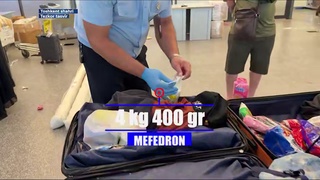 Toshkent xalqaro aeroportida 4,4 kg sintetik narkotik musodara qilindi