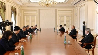 Олий Мажлис Заң шығару палатасының Спикері Әзербайжан Президентімен кездесті