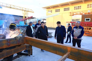 Министр горнодобывающей промышленности и геологии посетил ГП «Навоийуран»