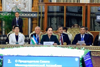 Ҳайати парлумонии Ӯзбекистон дар ҷаласаи Шӯрои Ассамблеяи байнипарлумонии ИДМ иштирок намуд