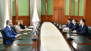 В МИД состоялась встреча с заместителем Генерального секретаря ООН, исполнительным секретарем ЕЭК