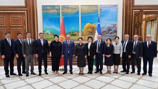 В Сенате Олий Мажлиса состоялась встреча с Торага Жогорку Кенеша Кыргызской Республики