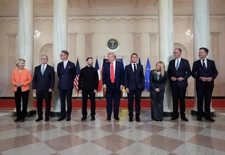 Trump has completed a meeting with Zelensky and EU leaders