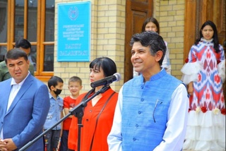 Namanganda hind-islom xattotlik san'ati asarlari namoyish etildi