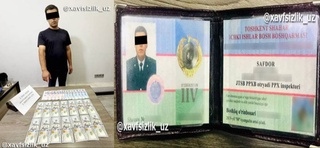 Дар шаҳри Тошканд як нозири хидмати патрулӣ-постӣ ҳангоми гирифтани пора барои «кумак» дар гирифтани шаҳодатномаи ронандагӣ дастгир шуд