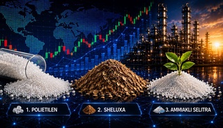 На Узбекской республиканской товарно-сырьевой бирже снизились цены на полиэтилен, шелуху и аммиачную селитру