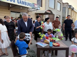 Балалар байрамына арналған қайырқомлық илажы өткерилди