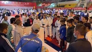 Узбекистанские дзюдоисты принимают участие на Кубке Азии