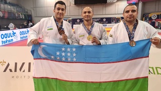 Узбекистан вернулся из Кракова с тремя медалями ЧМ по дзюдо