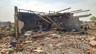 The Indian Express: Five people were killed in an explosion at a firecracker factory in India