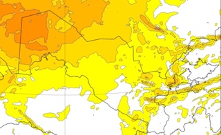 Ўзгидромет яна чанг тўзонлар кузатилиши мумкинлигидан огоҳлантирди
