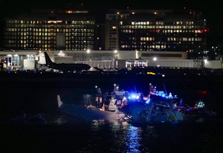 A military helicopter and a passenger plane collided in the United States, killing at least 19 people