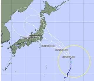 Токиога кучли тўфон яқинлашяпти. Олимпиаданинг айрим мусобақалари кейинга сурилди