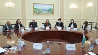 Жаҳон банкининг Европа ва Марказий Осиё бўйича вице-президенти билан учрашув бўлиб ўтди