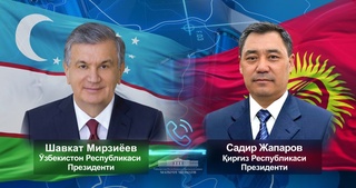Uzbekistan, Kyrgyzstan leaders exchange sincere congratulations