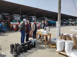 Иштихон туманида чигит экиш отрядлари мавсумга шай ҳолатга келтирилди