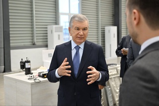 Зомин технопаркида илк корхона ишга тушди