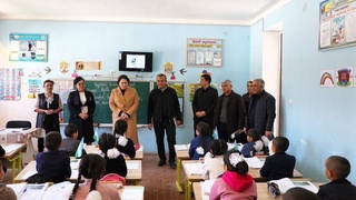 Ғузордаги филиал энди алоҳида мактаб бўлади ва компьютерлар билан таъминланади