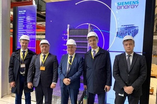 Представители АО «Тепловые электрические станции» посетили завод по производству турбин с высокой мощностью компании «Siemens Energy»