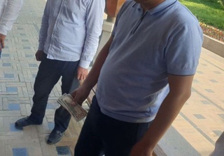 Задержали при получении взятки