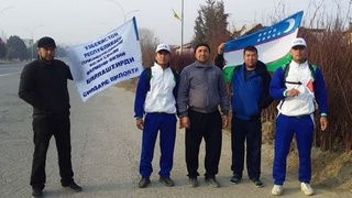 Sayxunobodlik ikki yigit Oʻzbekiston boʻylab sayohatga piyoda otlandi