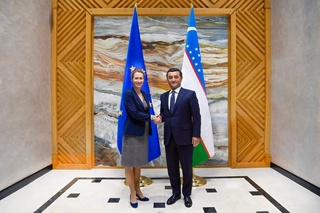 Бахтиёр Саидов Еуропа Одағының Сыртқы істер және қауіпсіздік саясаты бойынша жоғарғы өкілімен кездесті