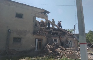 Nurafshon shahridagi 2 qavatli xonadonda portlash sodir boʻldi