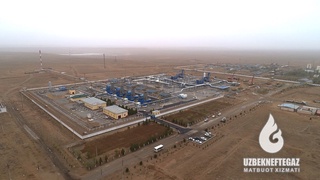 Qashqadaryoda yillik 3,3 mlrd kub metr tabiiy gaz bosimini oshirish quvvatiga ega stansiya ishga tushirildi