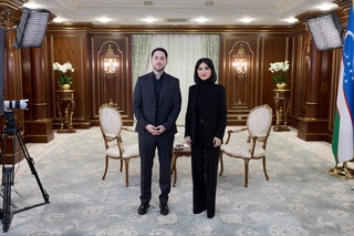 Саида Мирзиёева дала интервью о личной жизни и общественно-политической деятельности