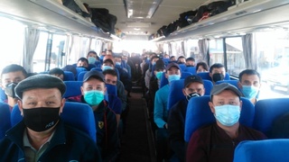 Қорақалпоғистондан 253 нафар фуқаро Қозоғистонга жўнаб кетди