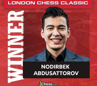 Нодирбек Абдусатторов - чемпион турнира London Chess Classic!